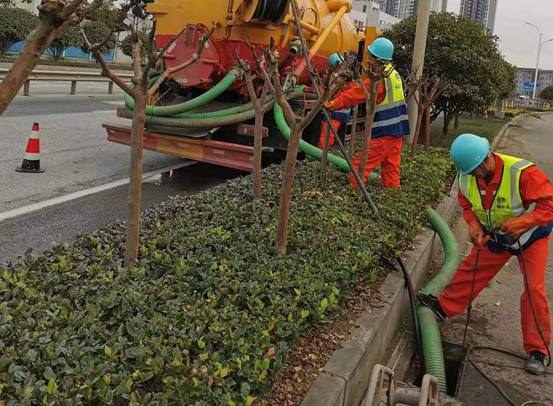 光村镇市政管道清淤